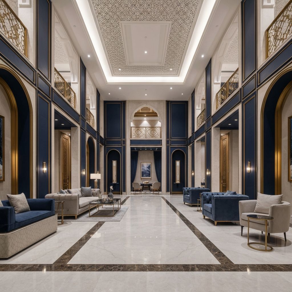 Luxury interior design by Rouh Al Makan
